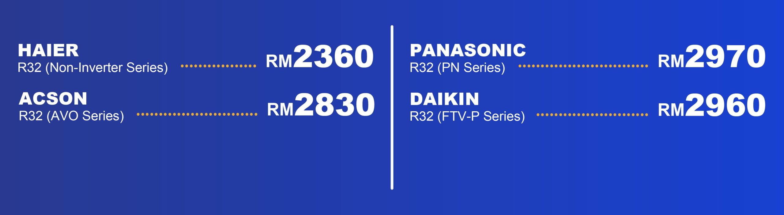 HARGA AIRCOND July 2026-non2.5