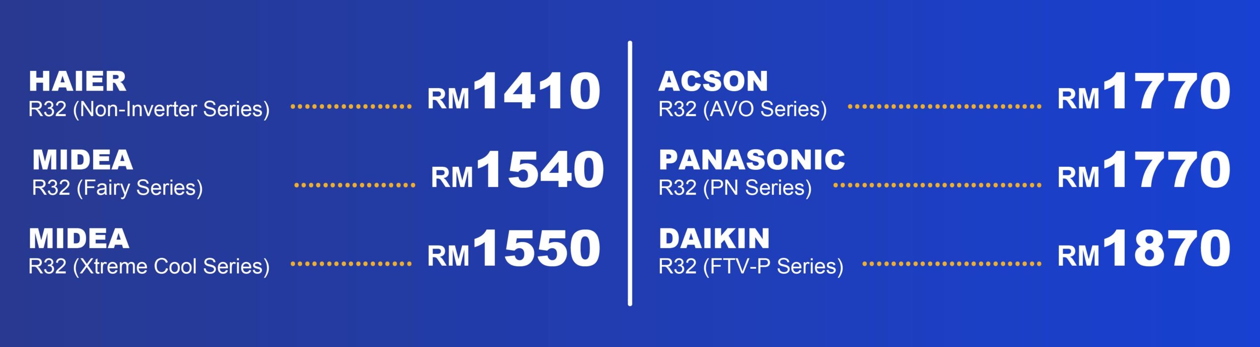 HARGA AIRCOND Sept 2026-non1.5
